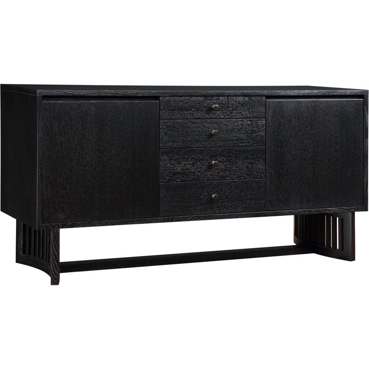 Stickley Park Slope 67" Wide 4 Drawer Solid Wood Sideboard Perigold